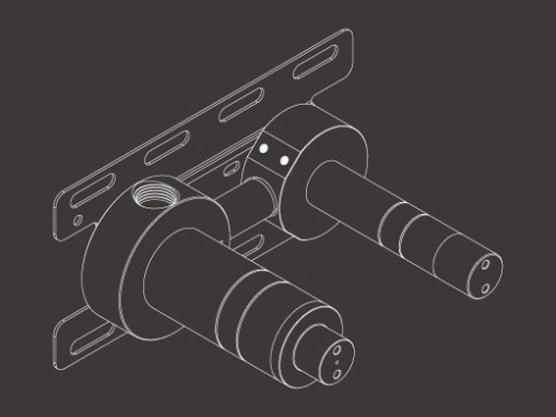 CeaDesign PTR03 Встраиваемая часть смесителя для раковины