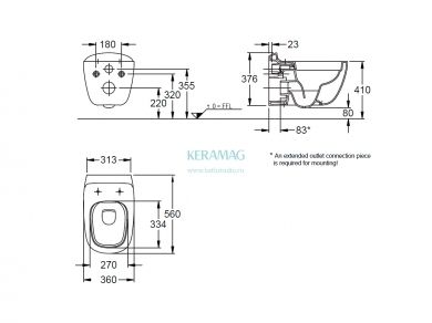 Keramag Citterio 203570