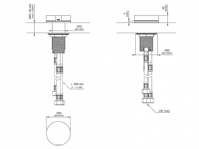 CeaDesign Giotto GIO39 Смеситель для раковины прогрессивный